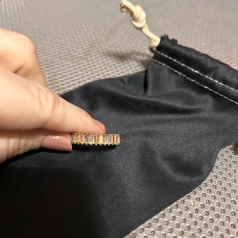 Baublebar iridescent ring.  Size 10.